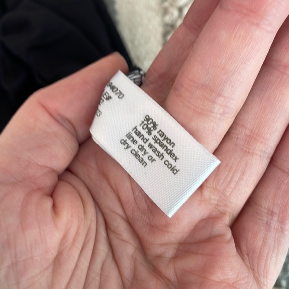 Three Dots brand black top - Picture 5 of 5